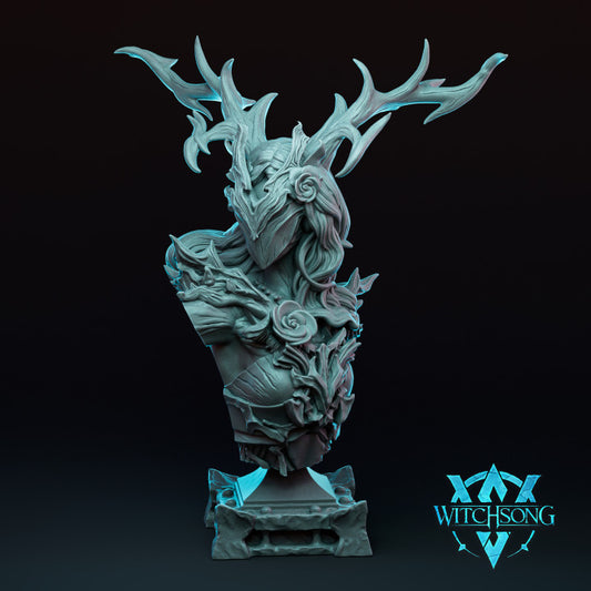 LADY OF THE GROVE BUST - WITCHSONG MINIATURES