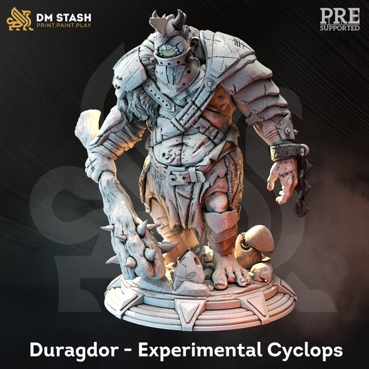 DM STASH - DURAGDOR - EXPERIMENTAL CYCLOPS - Miniature Mage - boss, D&D MINIATURES AUSTRALIA, monster, The Grand Hunt