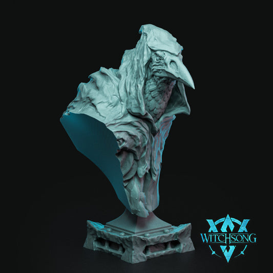 DEATH, LIFE'S END BUST - WITCHSONG MINIATURES