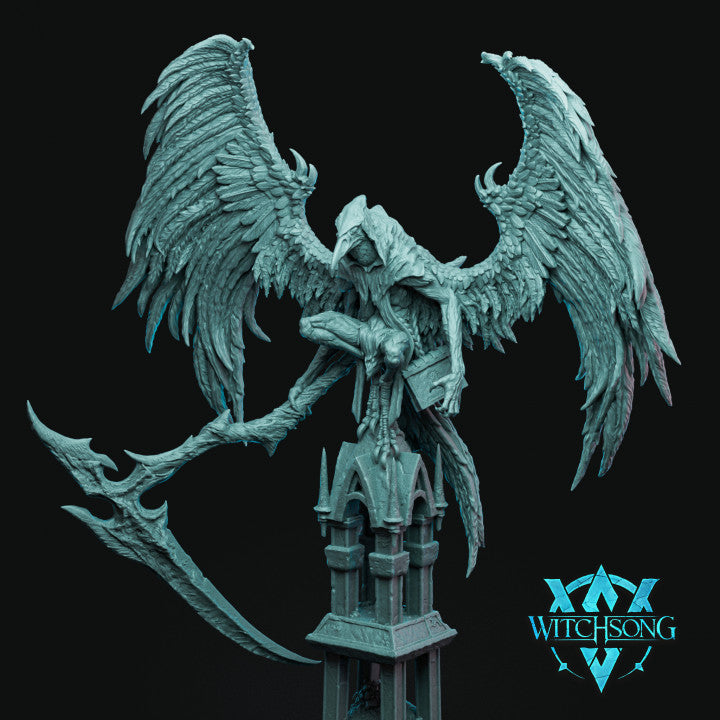 DEATH, LIFE'S END  (2 POSES) - WITCHSONG MINIATURES 32MM