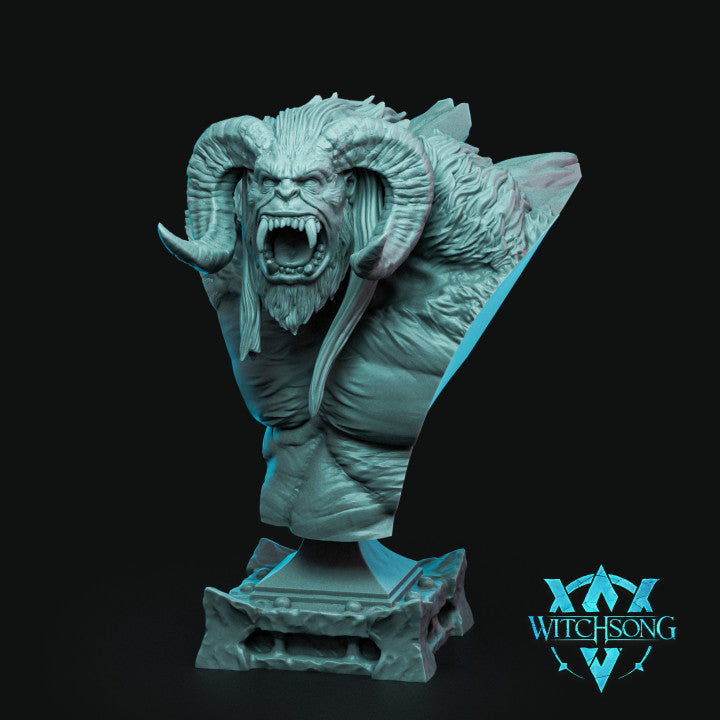 DREADFROST YETI BUST - WITCHSONG MINIATURES