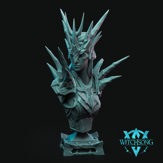THE FROST QUEEN BUST - WITCHSONG MINIATURES