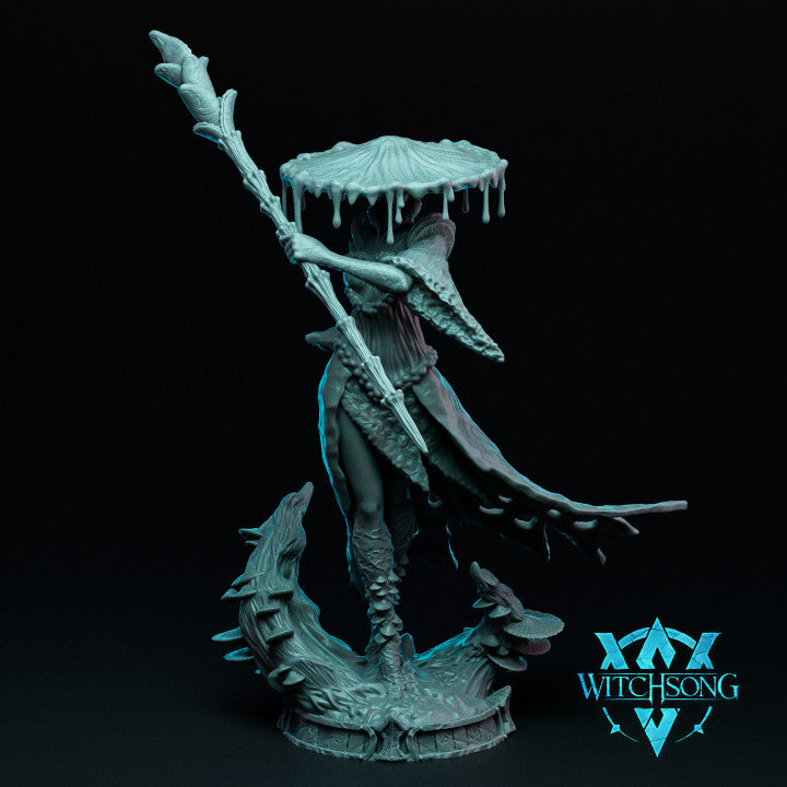THE FUNGAL QUEEN (2 POSES) - WITCHSONG MINIATURES 32MM