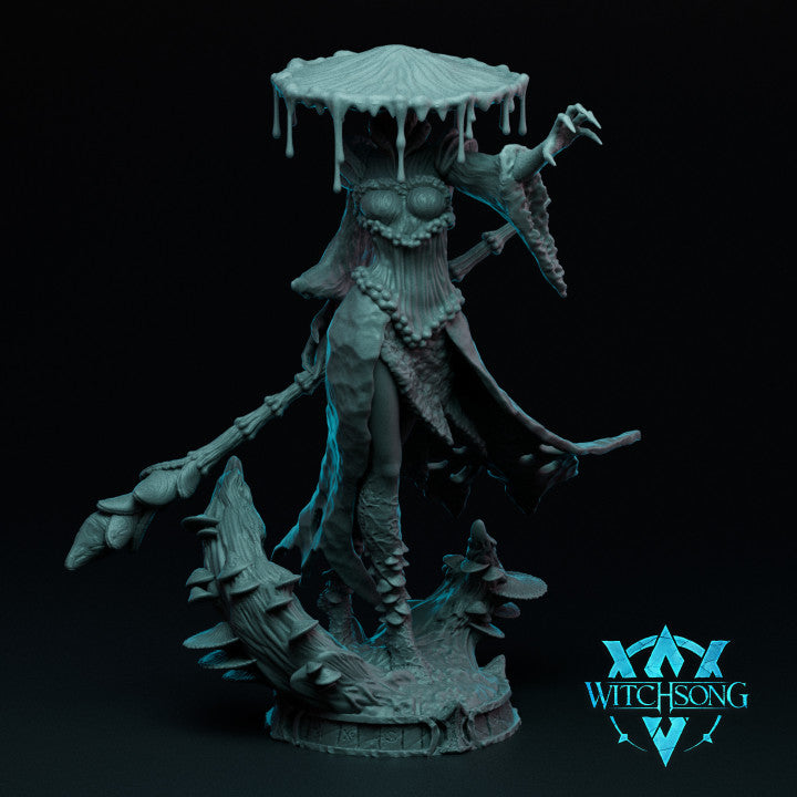 THE FUNGAL QUEEN (2 POSES) - WITCHSONG MINIATURES 32MM