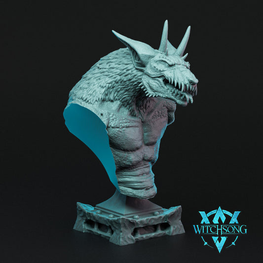 THE GARGOYLE BUST - WITCHSONG MINIATURES