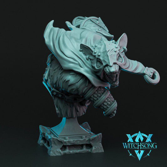 GRANDRAT BRUTE BUST - WITCHSONG MINIATURES