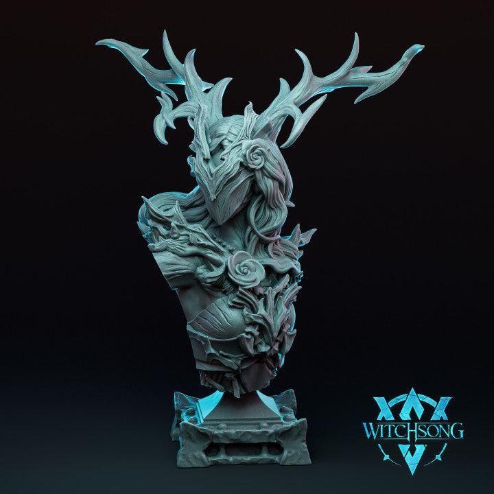 LADY OF THE GROVE BUST - WITCHSONG MINIATURES