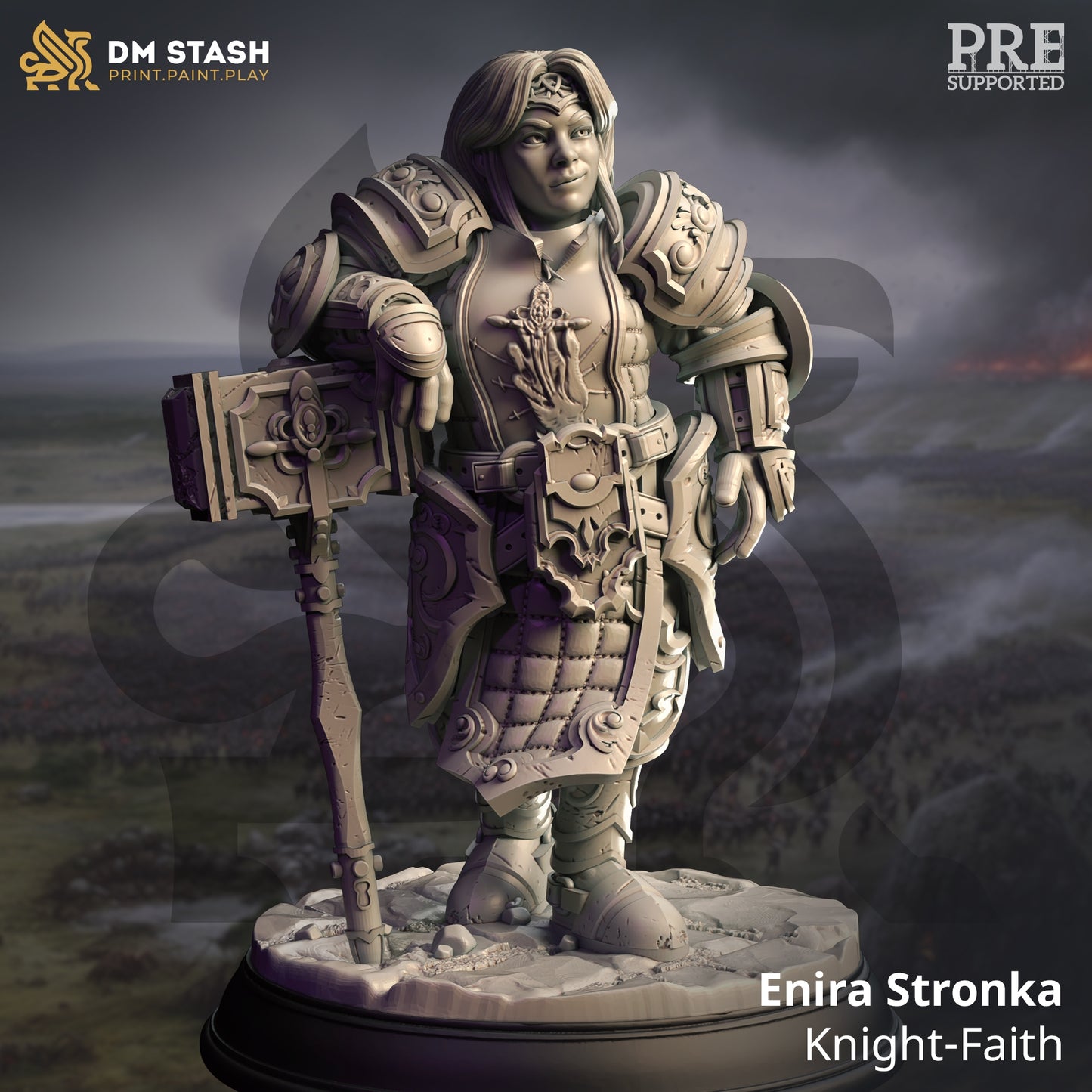 DM STASH:ENIRA STRONKA – KNIGHT-FAITH 32MM