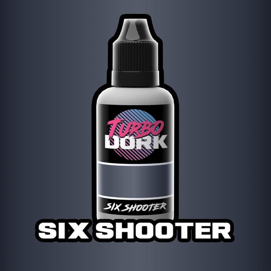 TURBO DORK SIX SHOOTER METALLIC-ACRYL-FARBE, 20-ML-FLASCHE
