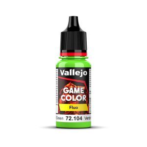 VALLEJO GAME COLOUR - FLUORESCENT GREEN 18ML