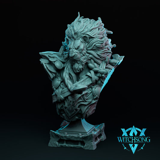 LEOREN LORD OF THE LIONHORDE (BUST) - WITCHSONG MINIATURES